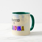 Mug Promu à grand-mère, Pastel Clouds Design (Devant droit)