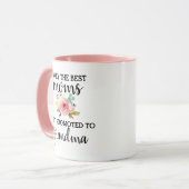 Mug Promu À Grand-Mère Une Nouvelle Revue De Grossesse (Devant gauche)