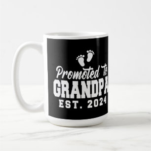 Mug Promu à grand-père 2024 Nouvelle Grossesse grand-p