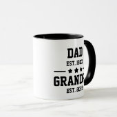 Mug Promu à Grand-père Baby Reveal Faire-part (Devant droit)