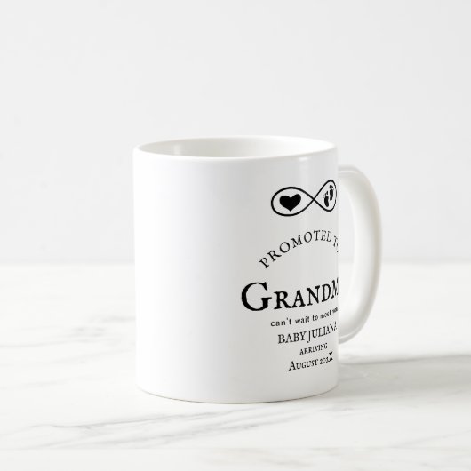 Mug Promu à GrandMa Faire-part de grossesse (Devant droit)