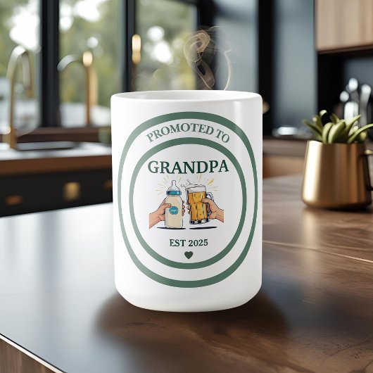 Mug Promu à Grandpa Est. 2025