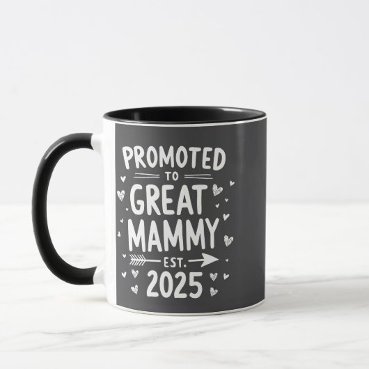 Mug Promu à Great Mammy Est. Fête des mères 2025 (Gauche)