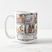 Mug Promu à la citation Collage de photos de grand-mèr (Gauche)