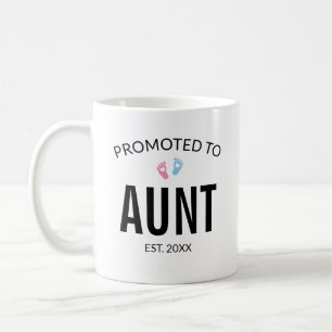 Mug Promu à la Faire-part de grossesse de tante