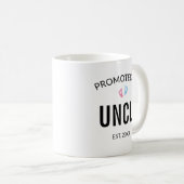 Mug Promu à la Faire-part de grossesse oncle (Devant droit)