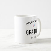 Mug Promu à la Grossesse de grand-père (Devant droit)