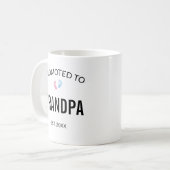 Mug Promu à la Grossesse de grand-père (Devant gauche)