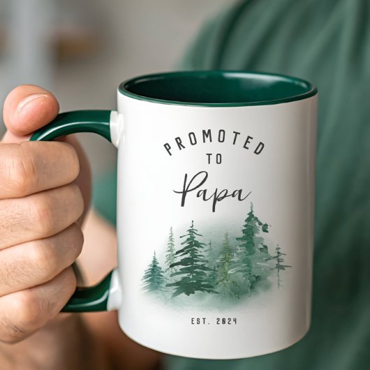 Mug Promu à l'année de Papa Est.