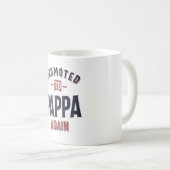 Mug Promu À Nouveau À Pappa | Père grand-père (Devant droit)