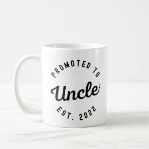 Mug Promu à Oncle Est. Nouveau oncle 2022