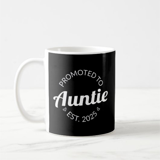 Mug Promu À Tante Est. 2025 I (Gauche)