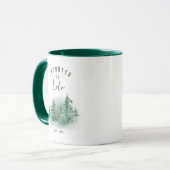 Mug Promu au rang de Lolo Année estimée. (Devant gauche)