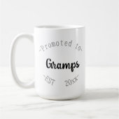 Mug Promu au rang de Papi (Gauche)