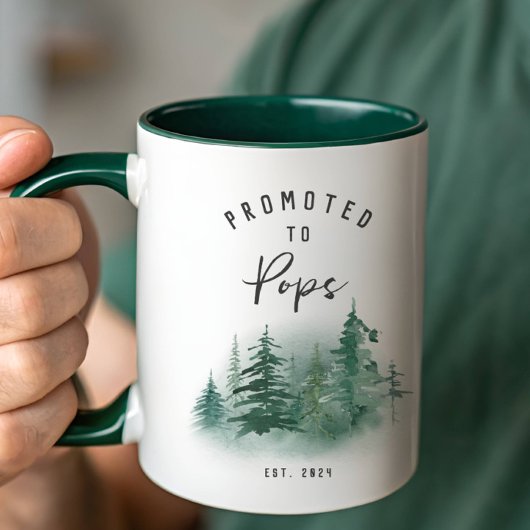 Mug Promu au rang de Papi, année estimée.