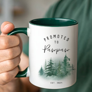 Mug Promu au rang de Papy Année Est.