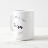 Mug Promu au statut de grand-mère (Devant gauche)