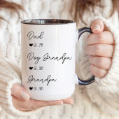 Mug Promu De Grand-Parents De Chien À Grand-Paren Huma