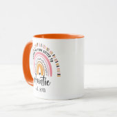 Mug Promu de Soeur à Tante, Révélation de grossesse (Devant gauche)