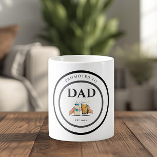 Mug Promu Papa en 2026 Cadeau Drôle