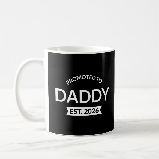 Mug Promu Papa Est. 2026 II (Gauche)