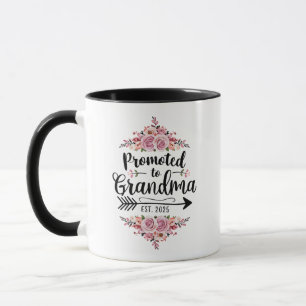 Mug Promue Grand-mère 2025 Annonce de grossesse