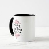 Mug Promue Grand-mère 2025 Annonce de grossesse (Devant gauche)