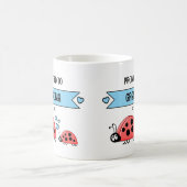 Mug Promus en grands-mères coccinelles bleues (Centre)