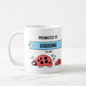 Mug Promus en grands-mères coccinelles bleues (Gauche)