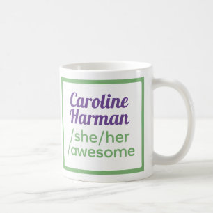 Mug Prononononosés - Identifier comme elle, elle, stup