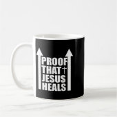 Mug Proof That Jesus Heals - I Am Healed - Christian  (Gauche)