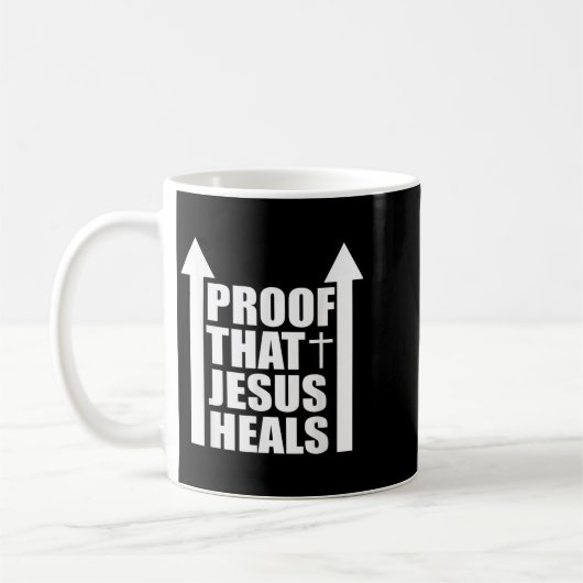 Mug Proof That Jesus Heals - I Am Healed - Christian (Gauche)