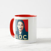 Mug Propagande AOC 2024 (Devant gauche)