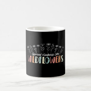 Mug Propager la gentillesse comme l'inspiration Fleur