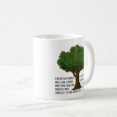 Mug Prophète Mohammad Rider sous un arbre Hadeeth (Devant droit)