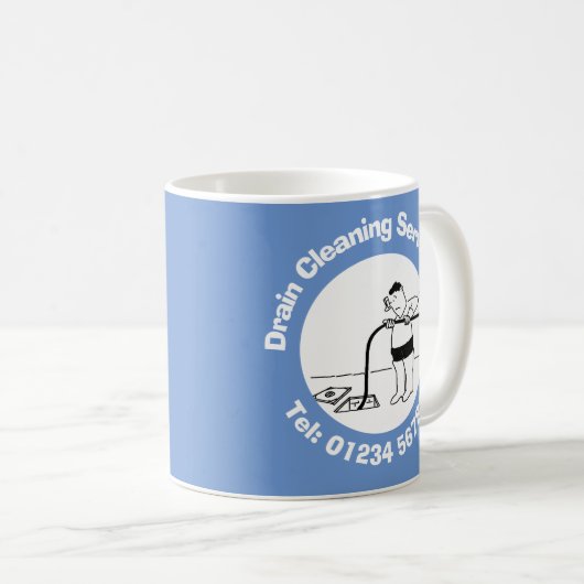 Mug Proportion du nettoyage des eaux usées (Devant droit)
