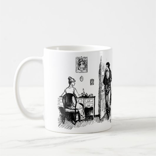 Mug Proposal - Pride and Prejudice - Jane Austen (Gauche)
