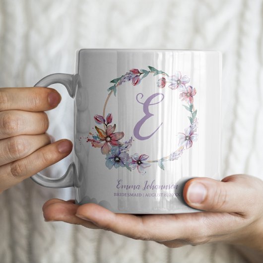 Mug Proposition de la fête de la mariée d'une domestiq