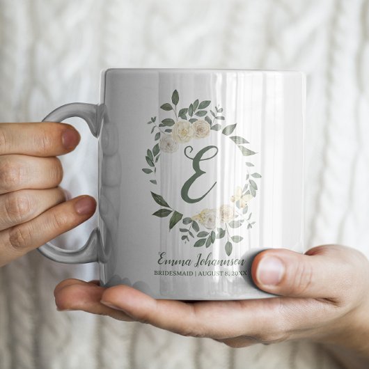 Mug Proposition de la fête de la mariée d'une domestiq