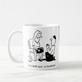 Mug Proposition de mariage délicate (Gauche)