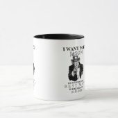 Mug Proposition Groomsman Best Man Oncle Sam Je veux q (Centre)