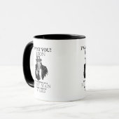 Mug Proposition Groomsman Best Man Oncle Sam Je veux q (Devant gauche)