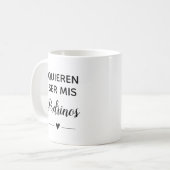 Mug Proposition Quieren Ser Mis Padrinos Godparents (Devant gauche)