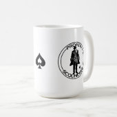 Mug Propre vaurien noir et blanc (Devant droit)