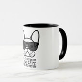 Mug Propriétaire Cool French Bulldog (Devant droit)