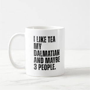 Mug Propriétaire de Chien Dalmatien Lover Thé Amusant