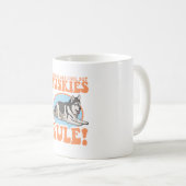 Mug Propriétaire de Husky chiens Huskies (Devant droit)