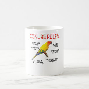 Mug Propriétaire de la ferme Perroquet d'Oiseau d'Ois