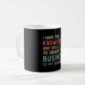 Mug Propriétaire de l'entreprise Gestionnaire Entrepre (Devant gauche)