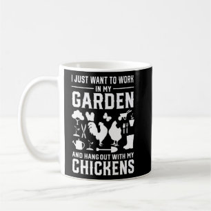 Mug Propriétaire de poulets Jardinage Homestead Garden